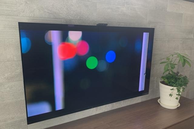 映りの悪いテレビ
